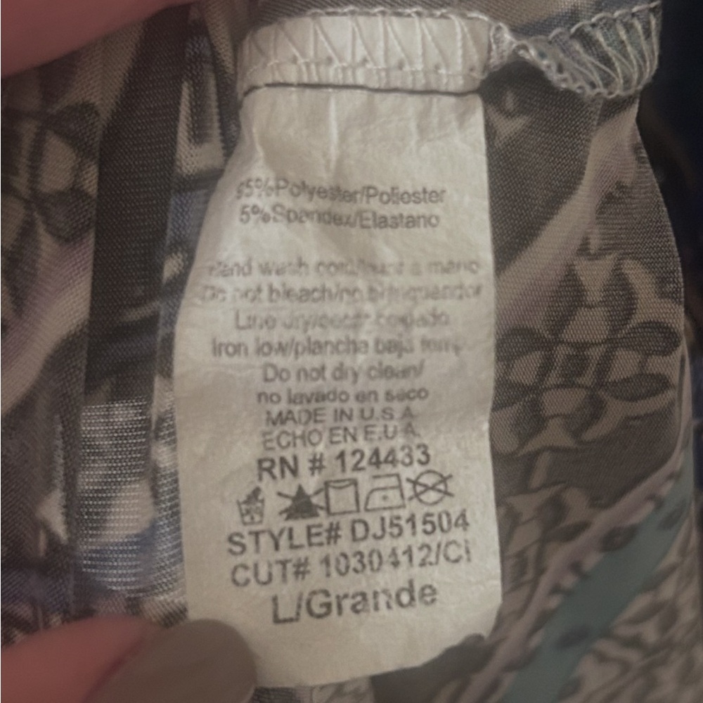 Multi ColorMaxi Wrap Dress - Picture 5 of 5